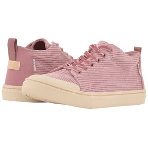 NEW Toms Girls Pink Corduroy Shoes Youth Size 3